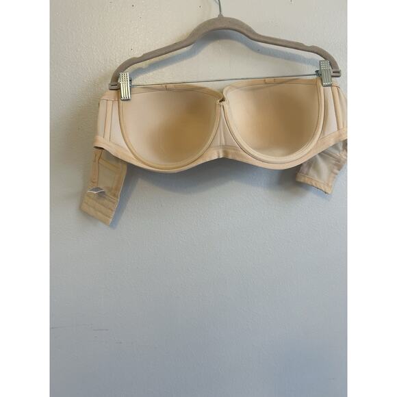 Wacoal Womens 42DD BRA Strapless Full Coverage Beige Special Occasion No Straps - Picture 9 of 9